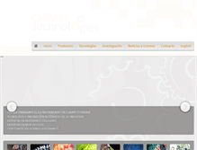 Tablet Screenshot of cellmattechnologies.com